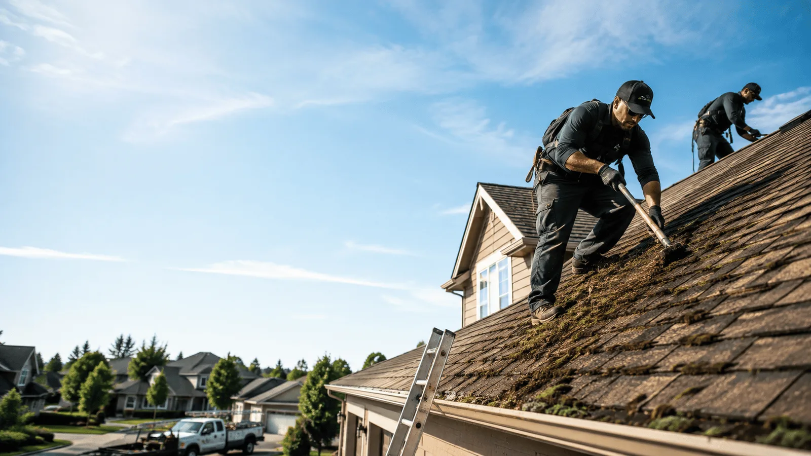 Roof Moss Removal in Barker, NY near me